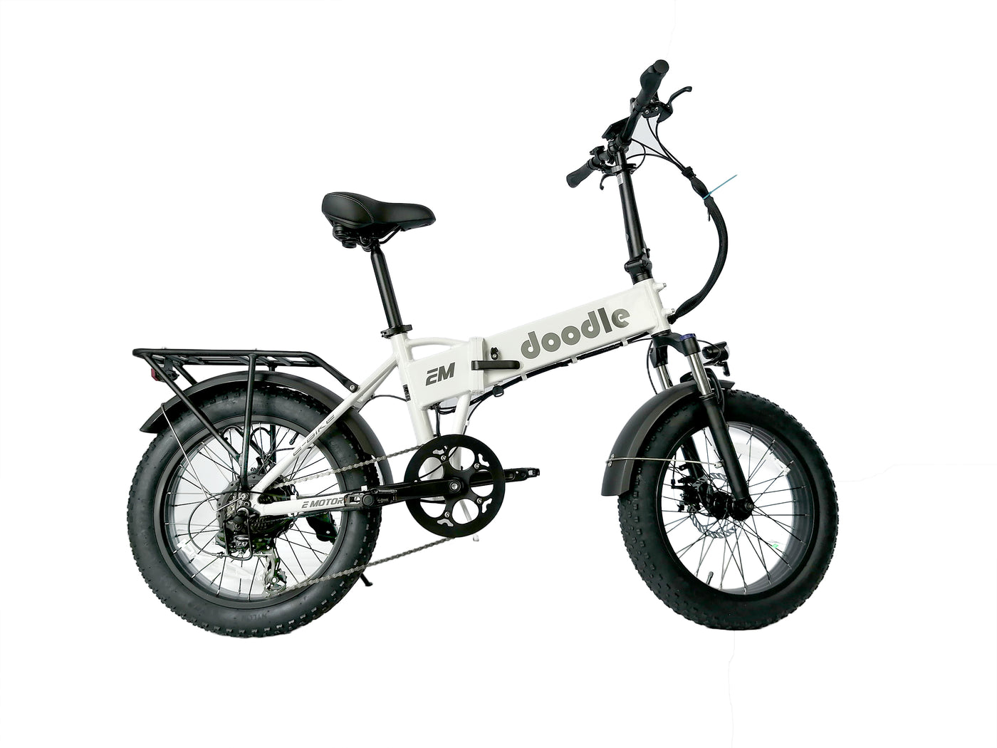 Doodleの20インチファットタイヤと車体デザイン