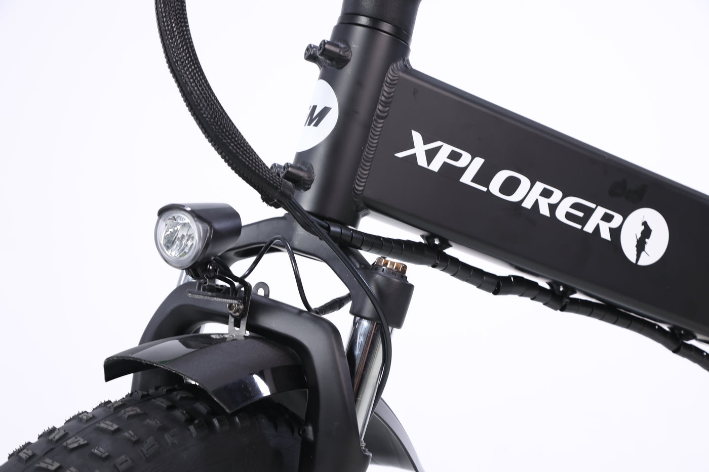 電動自転車用 LED ヘッドライト DH004｜12–48V対応・IPX6防水・ISO規格 