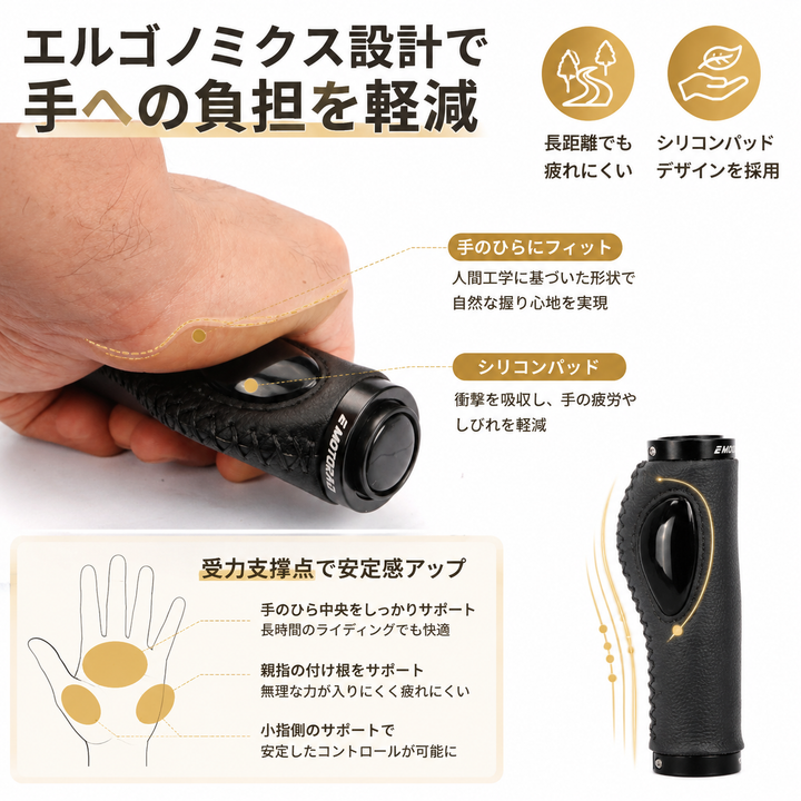 プレミアムエルゴノミックグリップ