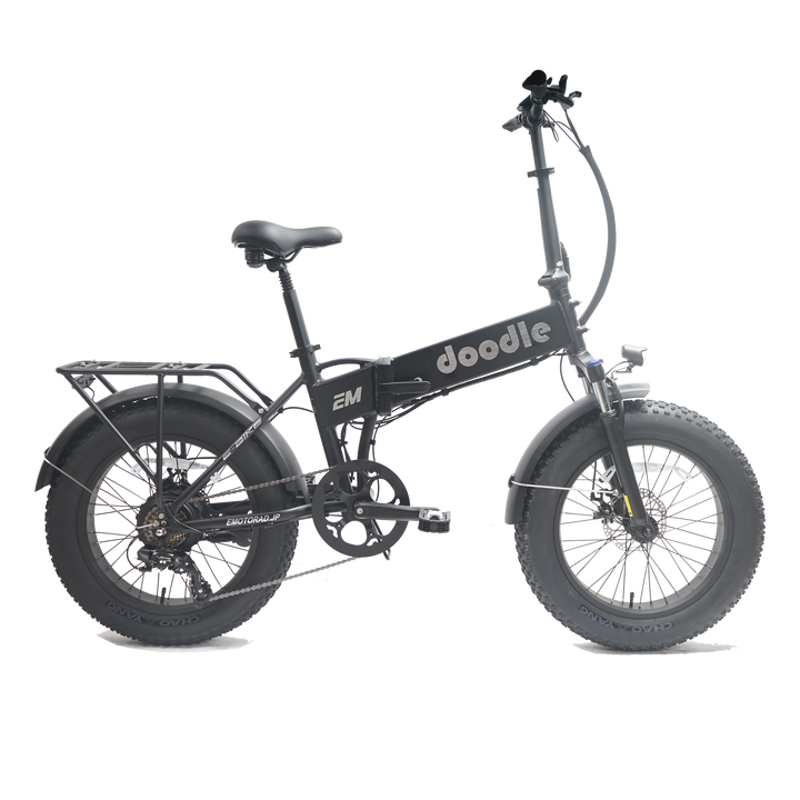 ぴ*ー様 doodle EM 電動アシスト自転車 黒 Doodle – EMOTORAD JAPAN